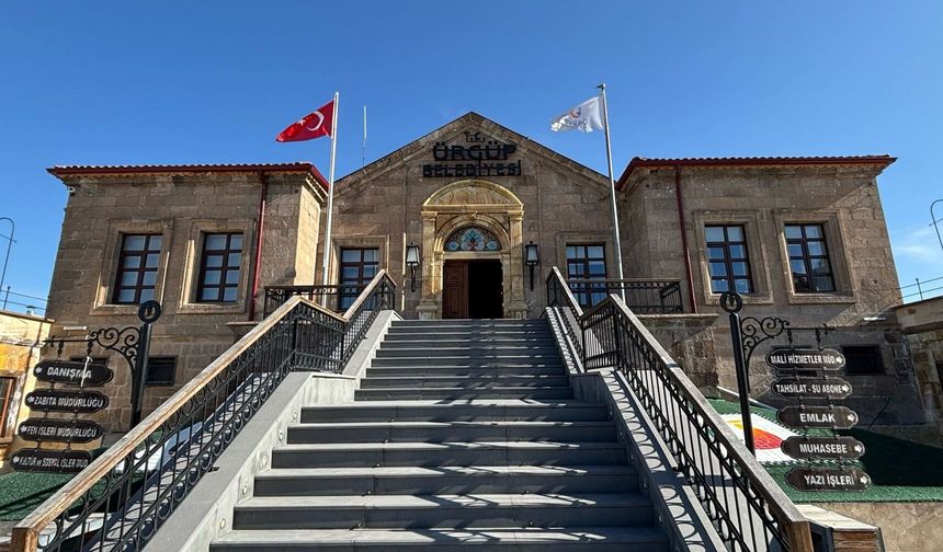 Ürgüp Belediyesi’nde bayramlaşma programı belli oldu