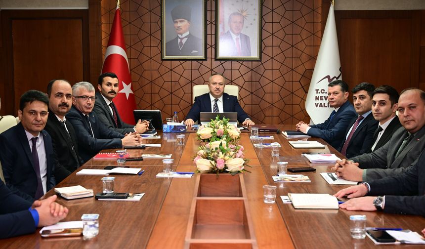 Nevşehir’de üretim masaya yatırıldı: Tarım ve hayvancılıkta yol haritası