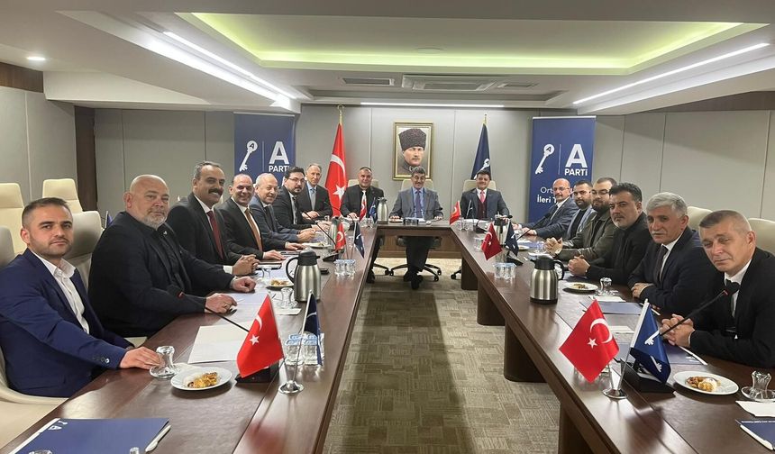 Anahtar Parti’de Orta Anadolu buluşması: Nevşehir heyeti Ankara’da