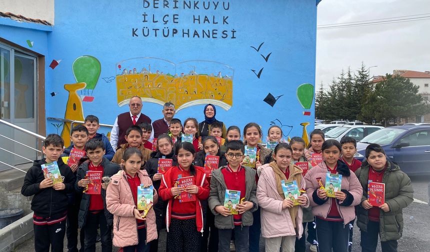 Kütüphaneler Haftası’nda Derinkuyu’da dikkat çeken etkinlik!