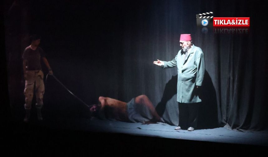 "Firavunla Yüz Yüze" tiyatro oyunu, Nevşehir'de sahnelendi