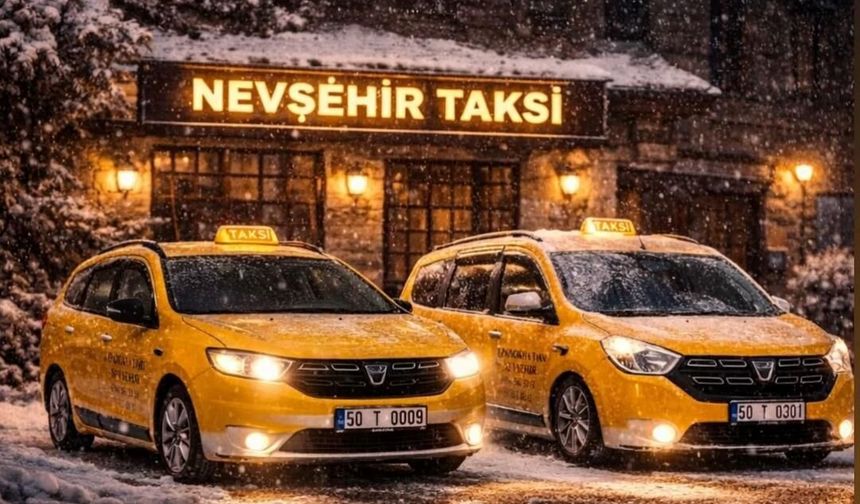 Nevşehir’de taksi ücretlerine zam! Güncel tarife belli oldu