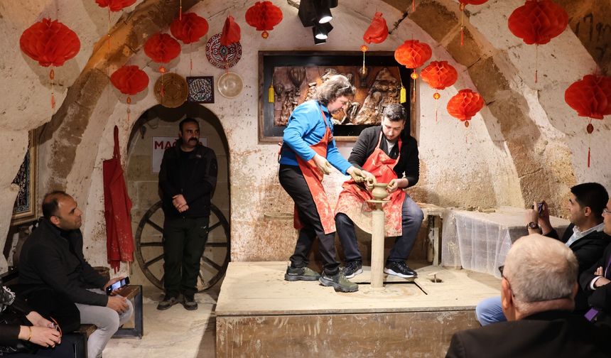 Avanos’ta toprakla buluşan eğitim: Öğretmenler atölyede