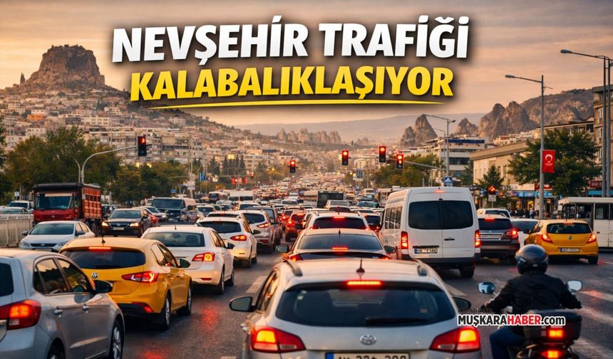 Nevşehir’de araç sayısı yükselişte: Bir ayda 954 yeni taşıt kaydı