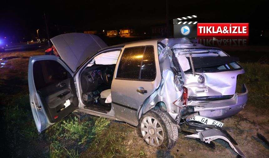 Nevşehir-Ürgüp yolunda kaza: 3 yaralı