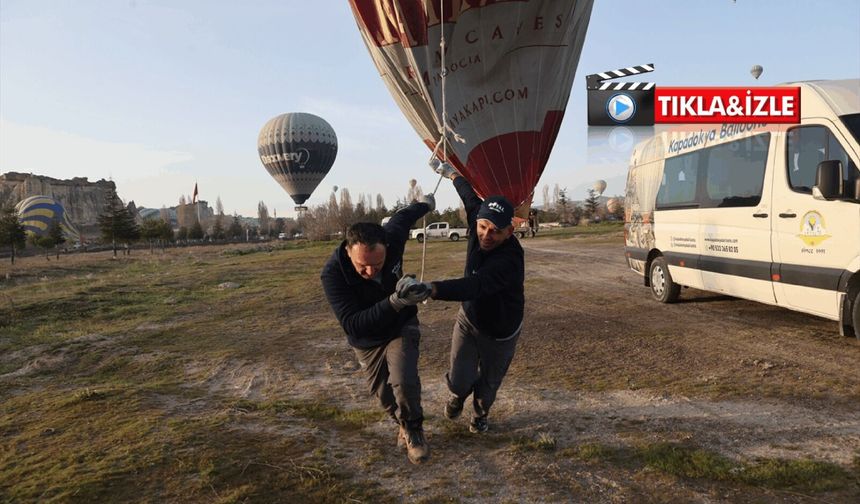 Kapadokya balonlarında A’dan Z’ye ekip çalışması: Görünmeyen emek