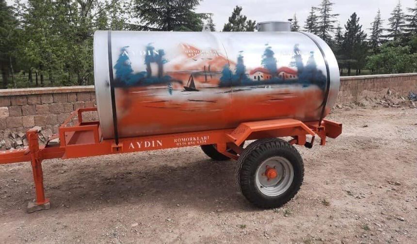 Nevşehir’de hırsızların planı tutmadı! Boyayıp sakladıkları tanker bulundu