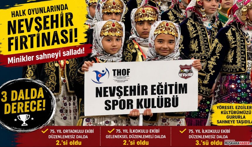 Nevşehir’den halk oyunlarında zirve hamlesi