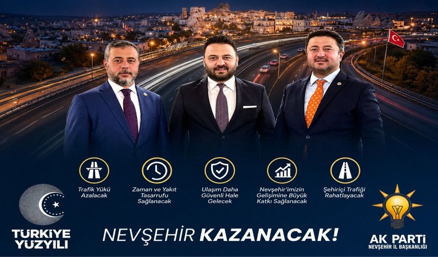 Nevşehir’in beklediği çevre yolu ihalesi yapıldı