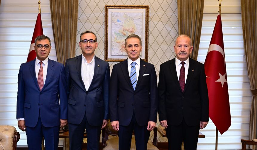 NTB heyetinden Vali Hüseyin Kök’e hayırlı olsun ziyareti