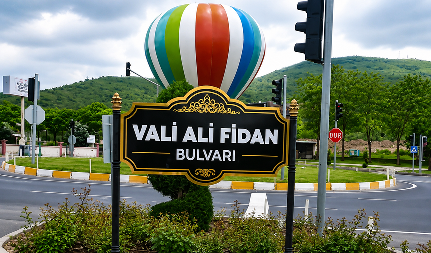 80. Yıl Bulvarı’nın adı değişti: “Vali Ali Fidan Bulvarı” oldu