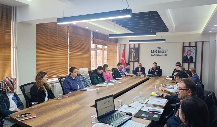 Afetlere karşı yeni yol haritası: İRAP toplantısı yapıldı