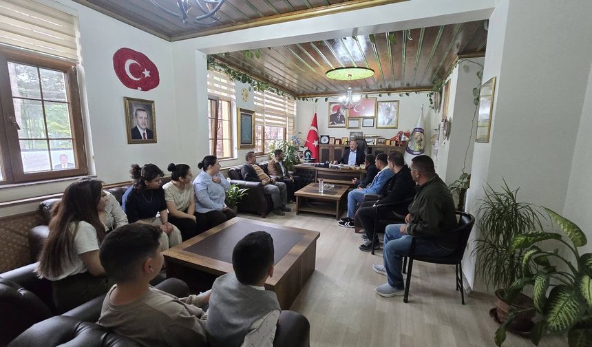 Özkonak Belediyesi’nde bayramlaşma: Başkan Macit’ten barış ve huzur mesajı