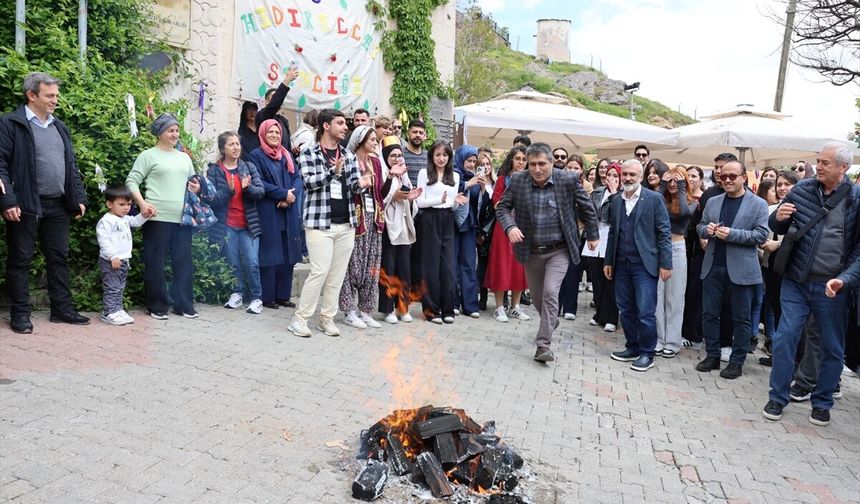 Kapadokya’da baharın müjdecisi Hıdırellez kutlandı