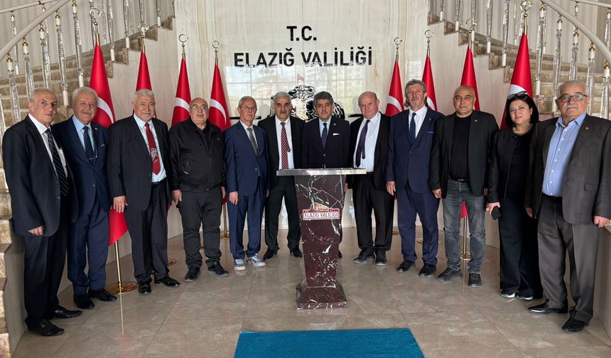 Elazığ Valisi, Türk dünyası gazetecilerini ağırladı