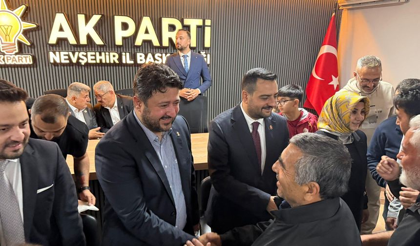 AK Parti Nevşehir teşkilatı bayramlaşma programında buluştu