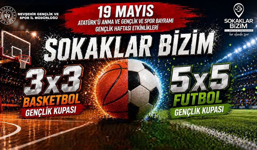 Sokaklardan sahalara: Büyük turnuva için başvurular açıldı