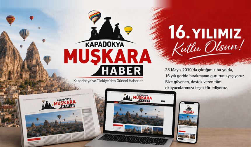Nevşehir'in haber hafızası Muşkara Haber 16 yılı geride bıraktı