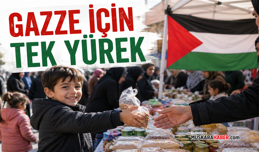 Nevşehir’de Gazze yararına hayır çarşısı kurulacak
