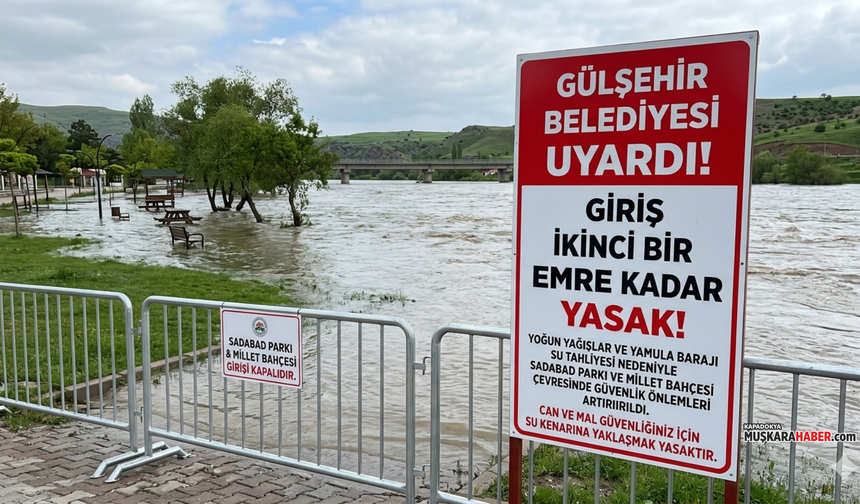 Gülşehir Belediyesi uyardı: İkinci bir emre kadar yasak!