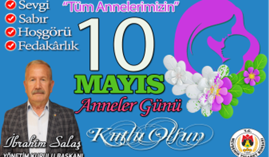 NTB Başkanı Salaş’tan Anneler Günü mesajı