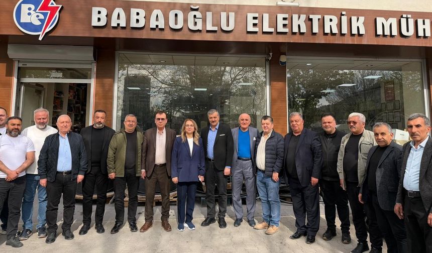 Milletvekili Kılıç ve Başkan Doğu’dan Babaoğlu’na ziyaret