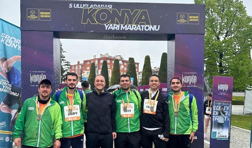 MEDAŞ’tan iyiliğe adım adım: 5. Uluslararası Konya Yarı Maratonu’nda yerini aldı