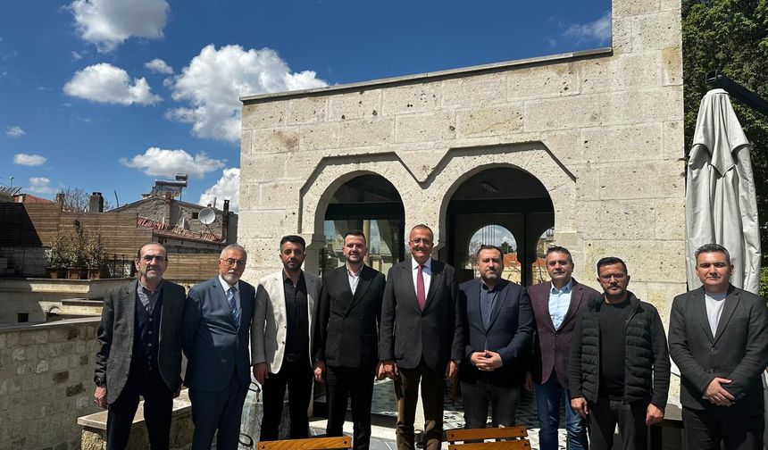 Nevşehir’de dikkat çeken görüşme: Şehrin geleceği konuşuldu