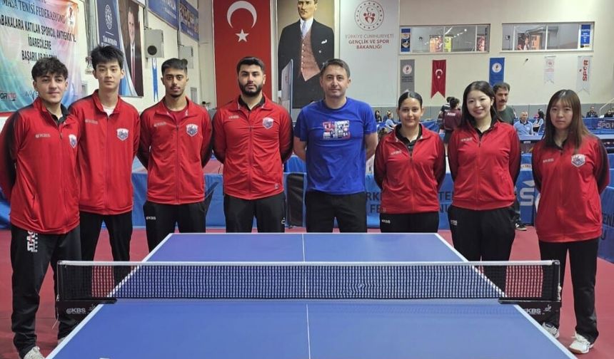Türkiye Masa Tenisi Süper Lig Elit Grup’ta Nevşehir rüzgarı