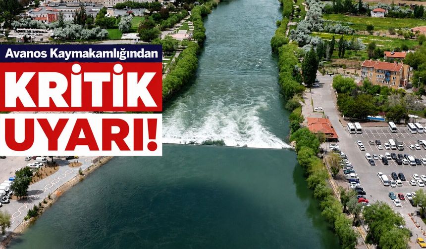 Avanos'ta sağanak sonrası! Yetkililerden kritik uyarı