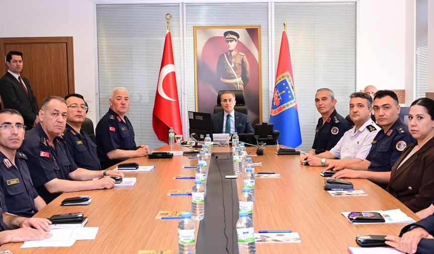 Nevşehir'in güvenlik gündemi masaya yatırıldı