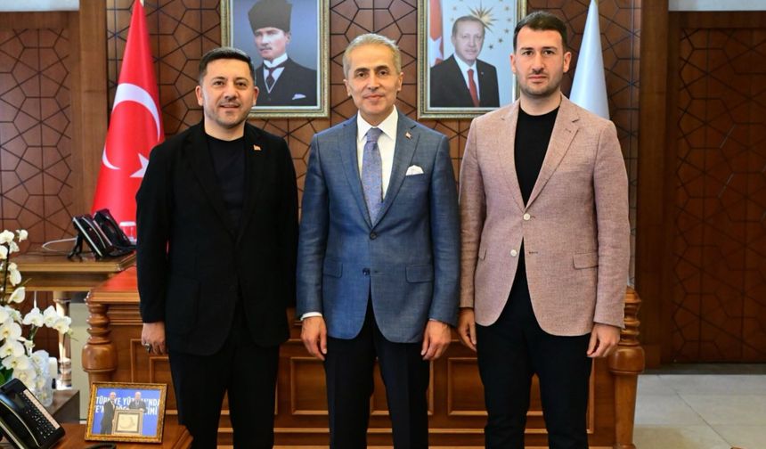 Nevşehir’de dikkat çeken zirve! Başkan Arı’dan Vali Kök’e ziyaret