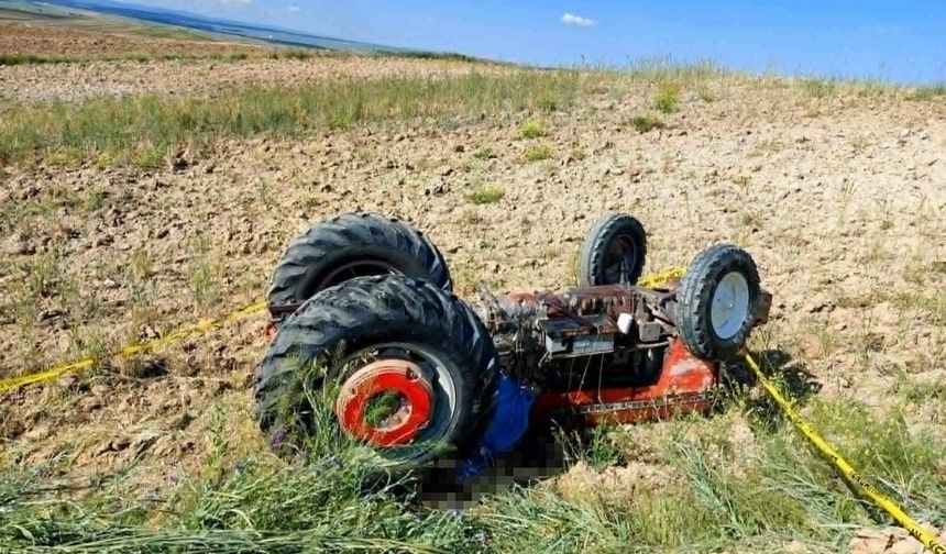 Nevşehir'de traktörün altında kalan çiftçi öldü