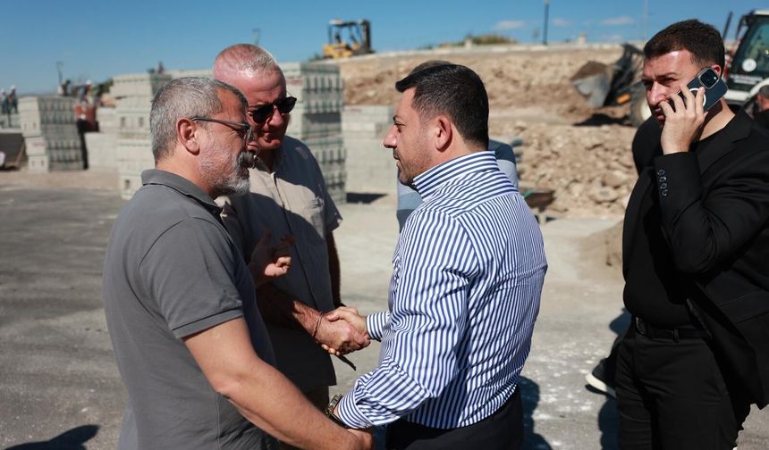 Nevşehir'de çalışmalar hız kesmiyor! Başkan Arı sahada denetim yaptı