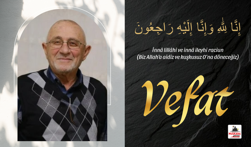 İş Bankası’ndan emekli Nevşehirli Osman Taşpınar vefat etti