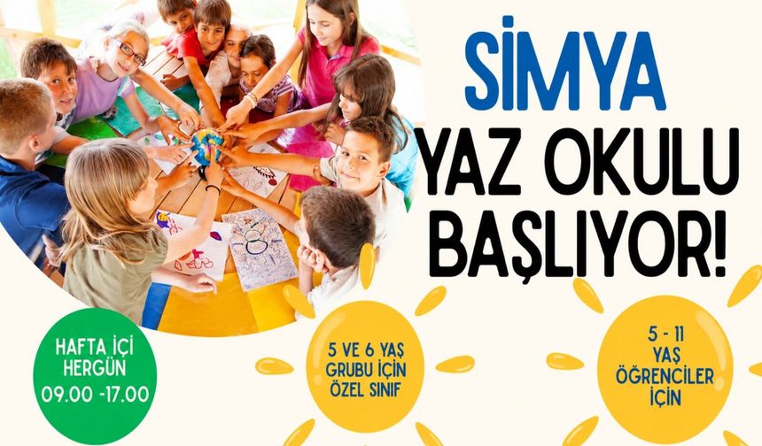 Simya Koleji’nde Yaz Okulu heyecanı başlıyor