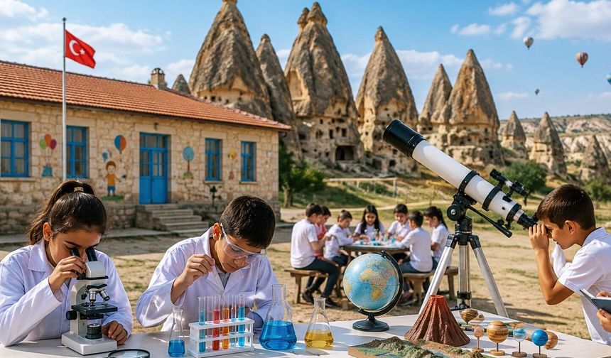 Bilim bu kez köye gidiyor! Nevşehir'in projesine TÜBİTAK desteği