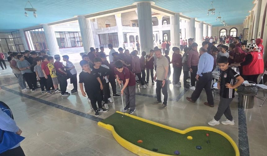 Nevşehir'de örnek etkinlik! Öğrenciler camiyi yakından tanıdı