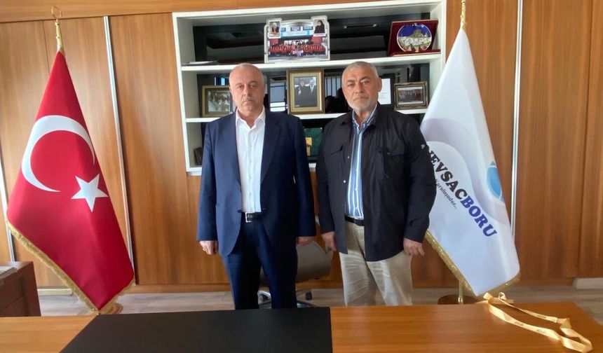 Mustafa Şen’den Mehmet Ali Öbekli’ye ziyaret