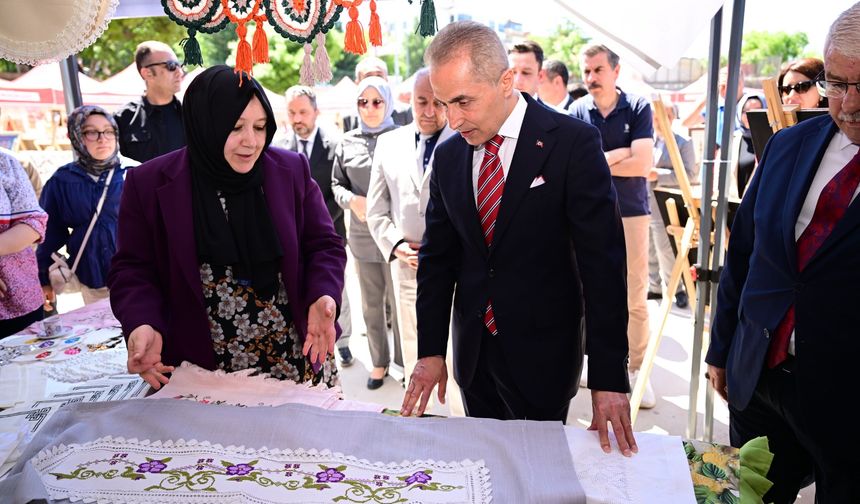 Nevşehir’de binlerce emeğin buluştuğu sergi açıldı