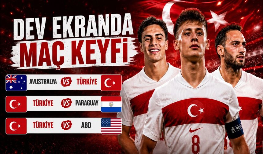Nevşehir'den futbolseverlere müjde! Milli maçı izle, forma kazan