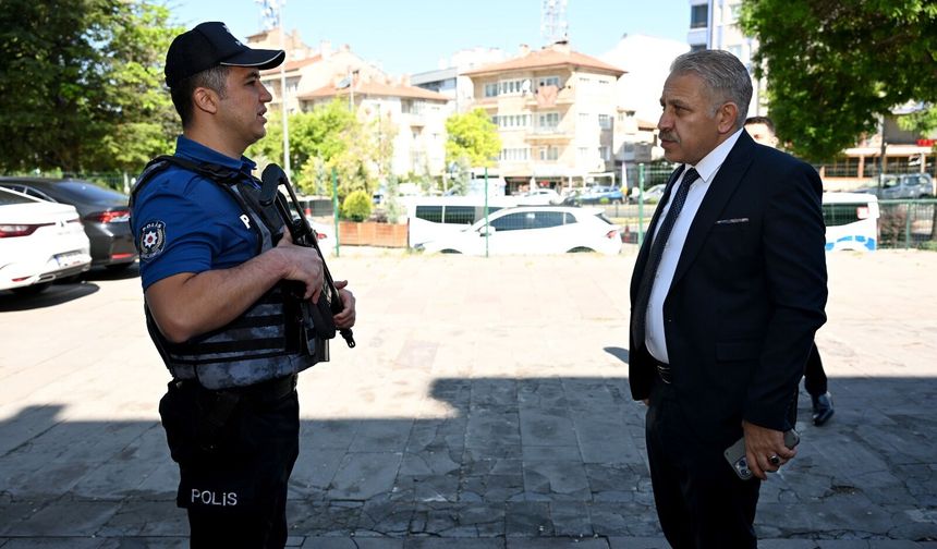 Emniyet Müdürü Karaman'dan polis merkezinde dikkat çeken inceleme