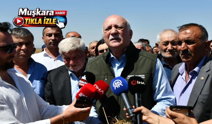 Bayraktar’dan Nevşehir’de çarpıcı açıklama: 34 bin dekar arazi zarar gördü