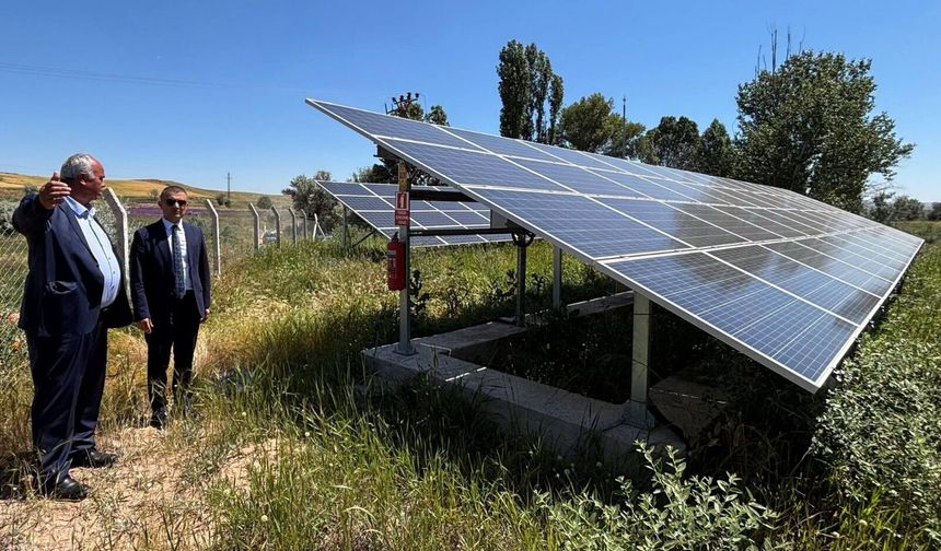 Göynük köyünde altyapı ve enerji yatırımları yerinde incelendi