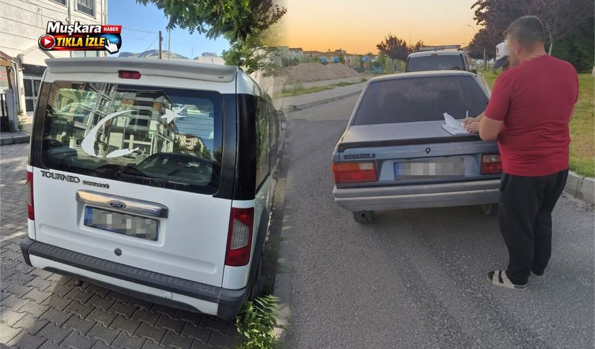 Ters şeritte ilerlediler, ceza kaçınılmaz oldu! İki sürücüye ceza