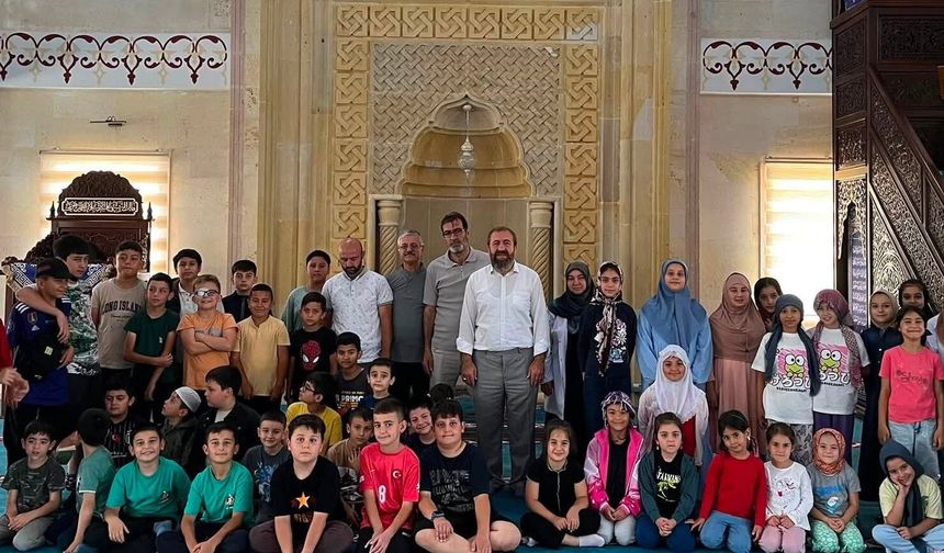 Ürgüp’te yaz Kur’an kursları için ilk ders heyecanı