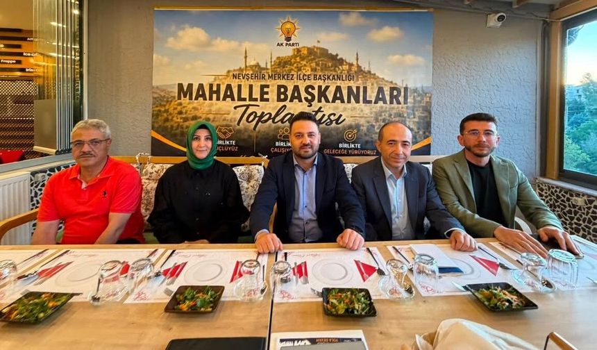 AK Parti Nevşehir’de mahalle mahalle yeni çalışma planı