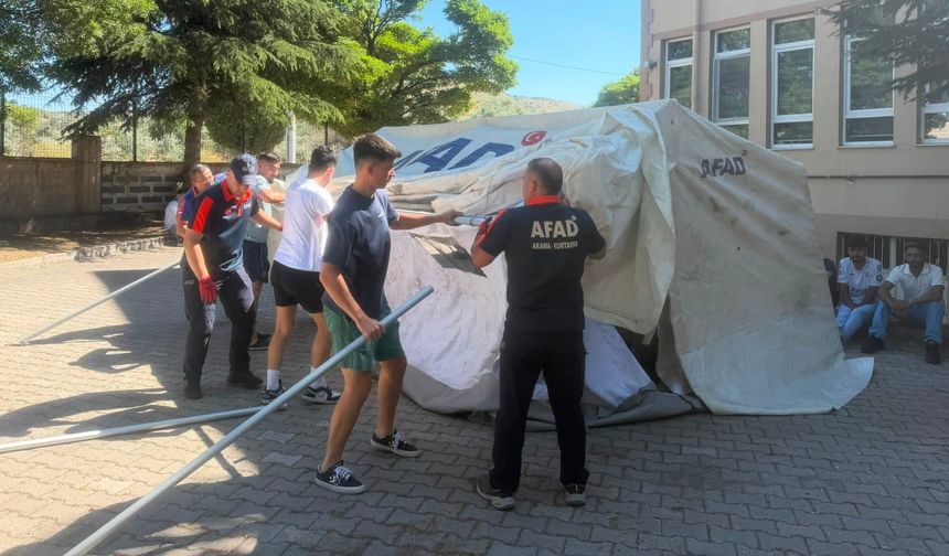 AFAD’dan Nevşehir’de önemli adım: Gençler uygulamayla öğrendi
