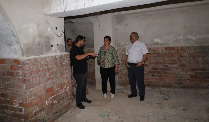 Yıllardır atıl duran eski Avanos Lisesi için kütüphane adımı