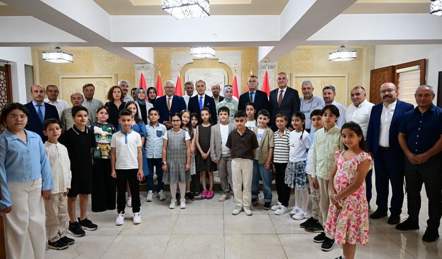 Nevşehir'de geleceğin teminatı çocuklar, unutamayacakları bir gün yaşadı